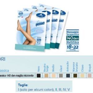 SAUBER COLLANT 140 DENARI MAGLIA MICRORETE CIOCCOLATO 3 LINEA CLASSICA