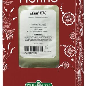 HENNE COLORANTE CAPELLI NERO 100 G