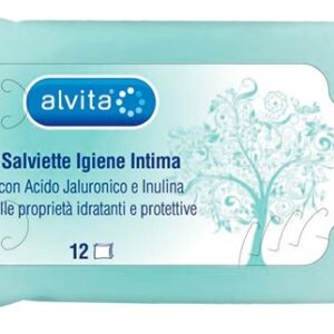 ALVITA SALVIETTINE PER IGIENE INTIMA 12 PEZZI