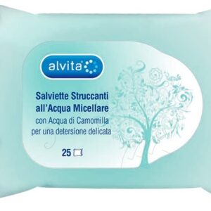 ALVITA SALVIETTE STRUCCANTI 25 PEZZI