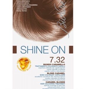 BIONIKE SHINE ON TRATTAMENTO COLORANTE CAPELLI BIONDO CARAMELLO 7.32