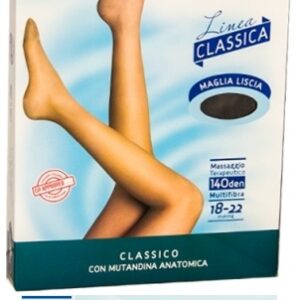 SAUBER CLASSICO COLLANT 140 DENARI MAGLIA LISCIA CIOCCOLATO 4