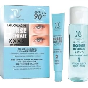 NATUR UNIQUE IALUCOLLAGEN BORSE E OCCHIAIE XXXS TONICO 10 ML + 30 ML